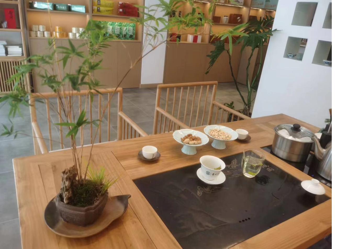 正德号万科新都汇生活馆茶桌接待场景